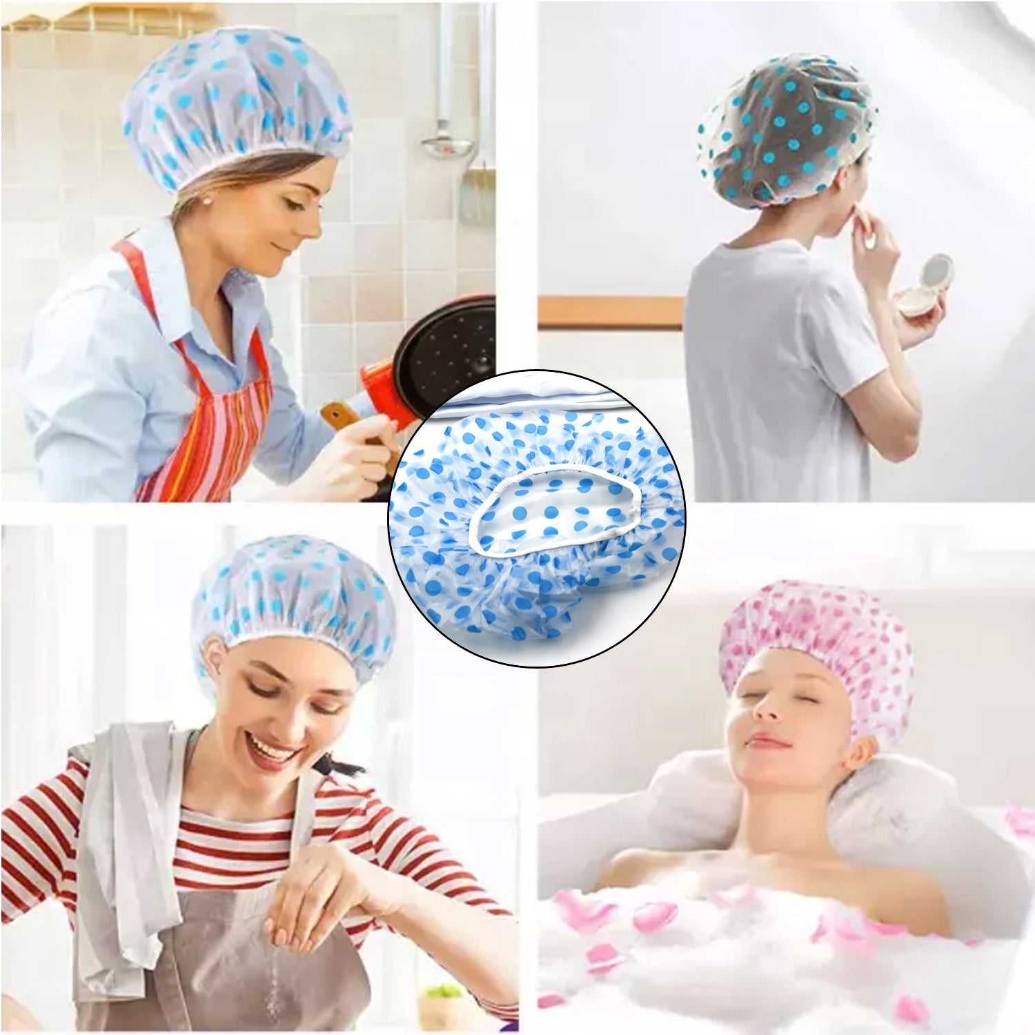 8307 SOLID SHOWER CURTAIN SET WITH SHOWER CAP, LOOFAH - LIGHTWEIGHT, FOR BATHROOMS, HOME (150X200 CM) 8307 SOLID SHOWER CURTAIN SET WITH SHOWER CAP, LOOFAH - LIGHTWEIGHT, FOR BATHROOMS, HOME (150X200 CM)